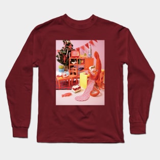 Holiday Squid Crafter Long Sleeve T-Shirt